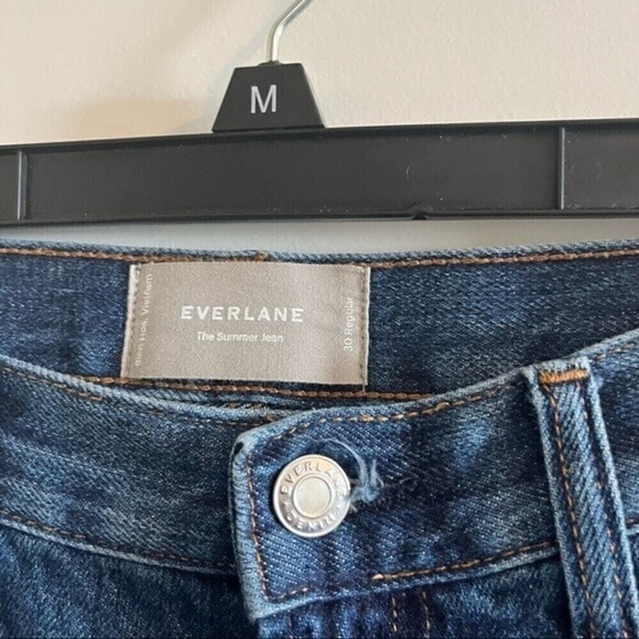 EVERLANE The Summer Jean Distressed High Sz 30 - Picture 12 of 12